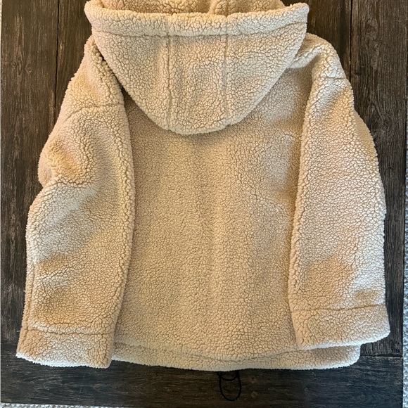 Free People Gabby Cozy Knit Parka in the color Oatmeal | Free People Coats - Picture 10 of 14